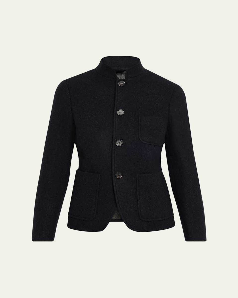 Spagna Patch Pocket Cashmere Jacket